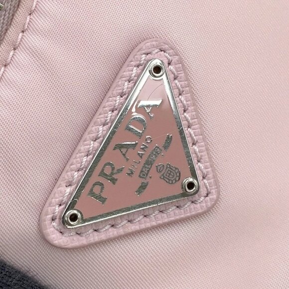 PRADA Re-Nylon Re-Edition 2005 Shoulder Bag Nylon Pink 1BH204 - Picture 10 of 16
